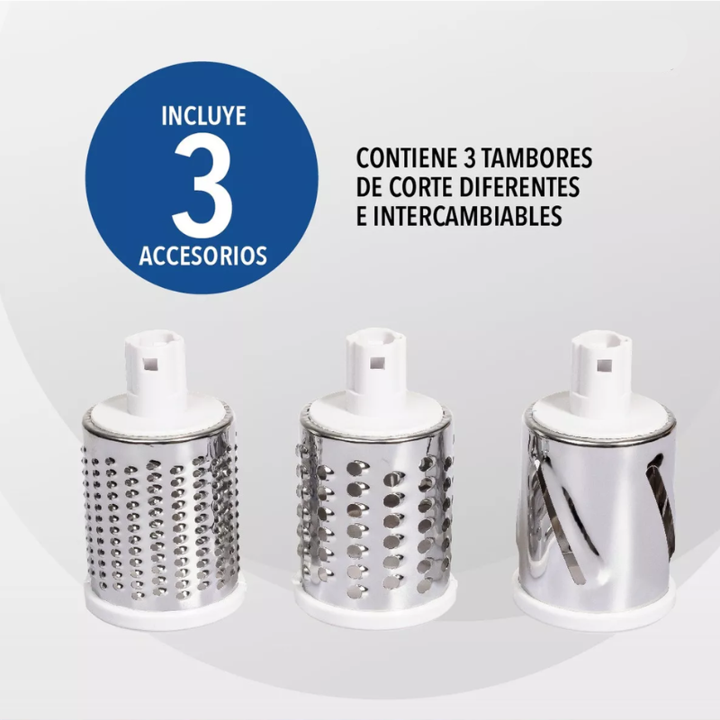 RALLADOR DE VERDURAS MULTIFUNCIONAL