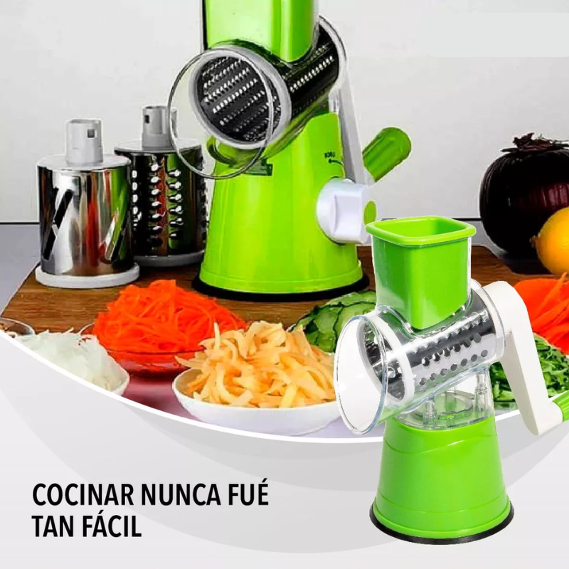 RALLADOR DE VERDURAS MULTIFUNCIONAL